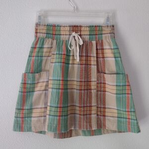 Urban Outfitters Tartan Plaid Mini Skirt Size Small